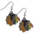 Chicago Blackhawks® Chrome Dangle Earrings